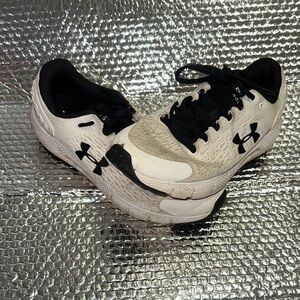Under Armour Black and White Athletic Shoes